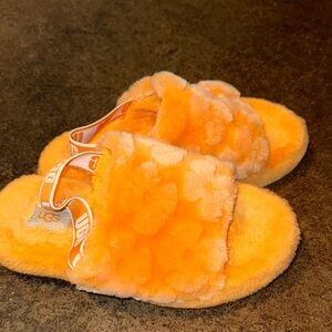 UGG Fluff Yeah Slide Poppy